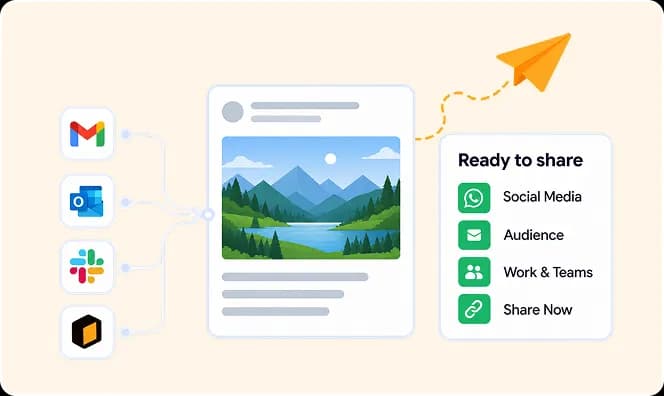 Marketing team workflow from brief to ready-to-review email